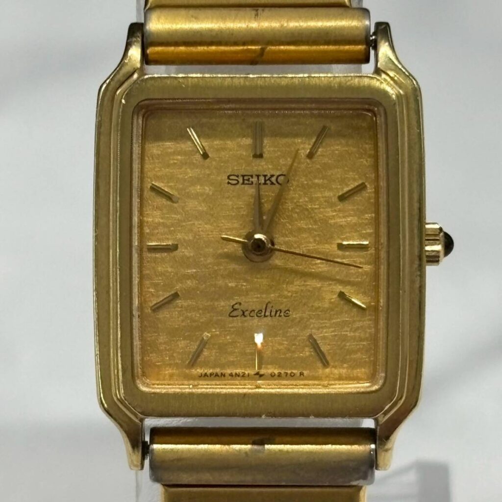 大阪府東大阪市で出張買取したSEIKO（セイコー）エクセリーヌ（EXCELINE）4N21-5050 レディース腕時計
