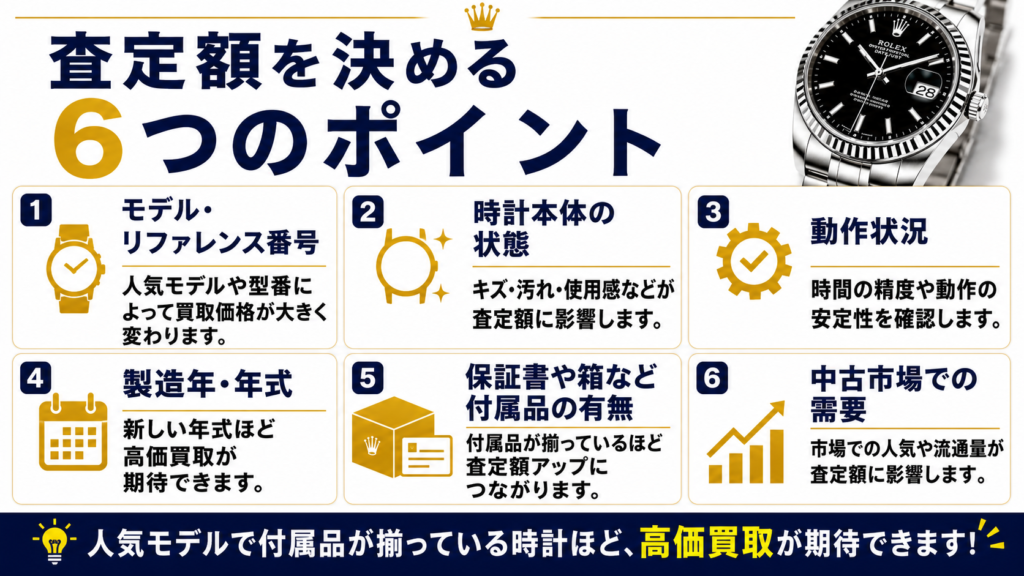 ロレックス買取の相場は?高く売れるモデルや査定額アップのポイントを徹底解説