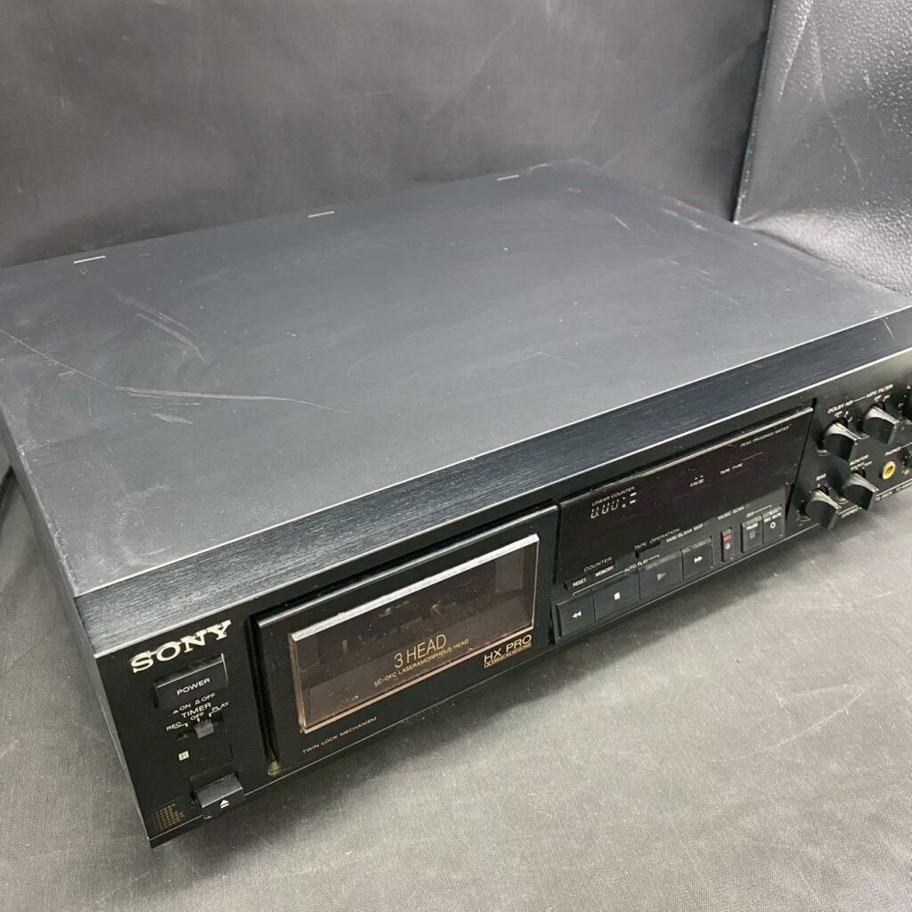 ソニー カセットデッキ TC-K600 STEREO CASSETTE DECK SONY （ソニー）ステレオ カセットデッキ TC-K600【買取実績紹介