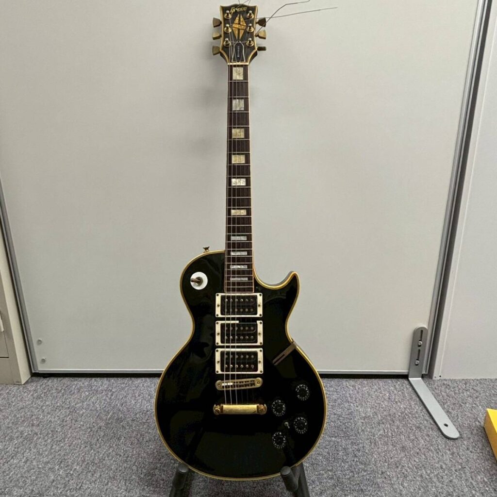 京都府京都市左京区で出張買取したGreco(グレコ)EG600 レスポールカスタムタイプ