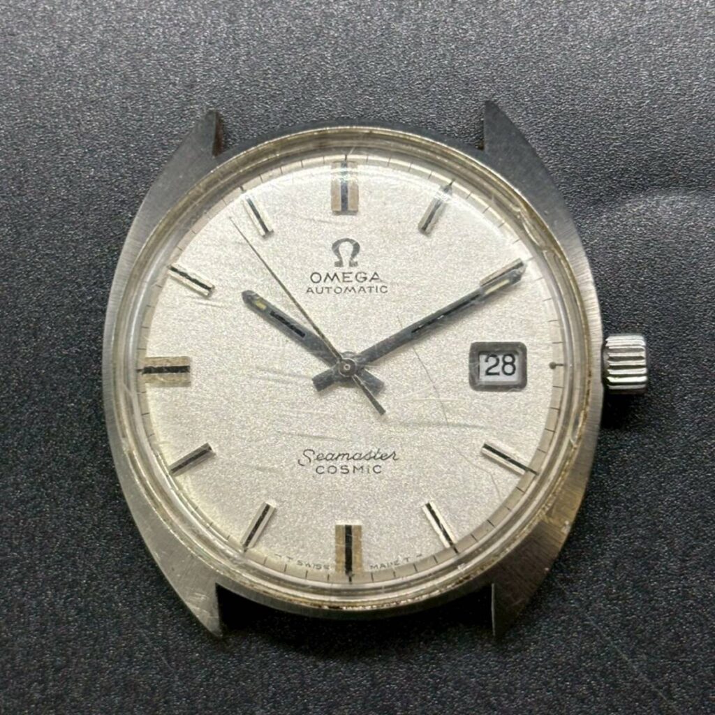 大阪府豊中市で出張買取したOMEGA（オメガ）Seamaster（シーマスター）Cosmic（コスミック）166.026 自動巻き腕時計
