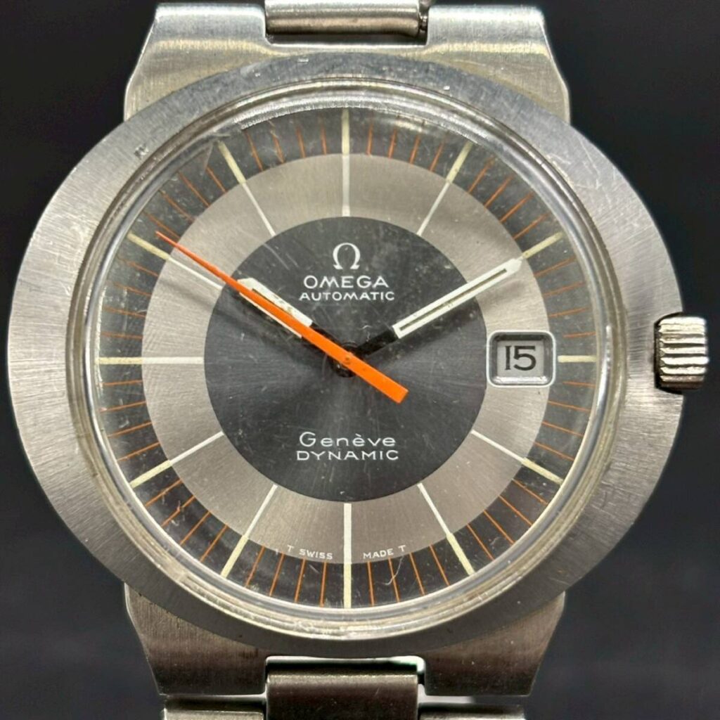 大阪府豊中市で出張買取したOMEGA（オメガ）ジュネーブ ダイナミック 166.039 自動巻き腕時計
