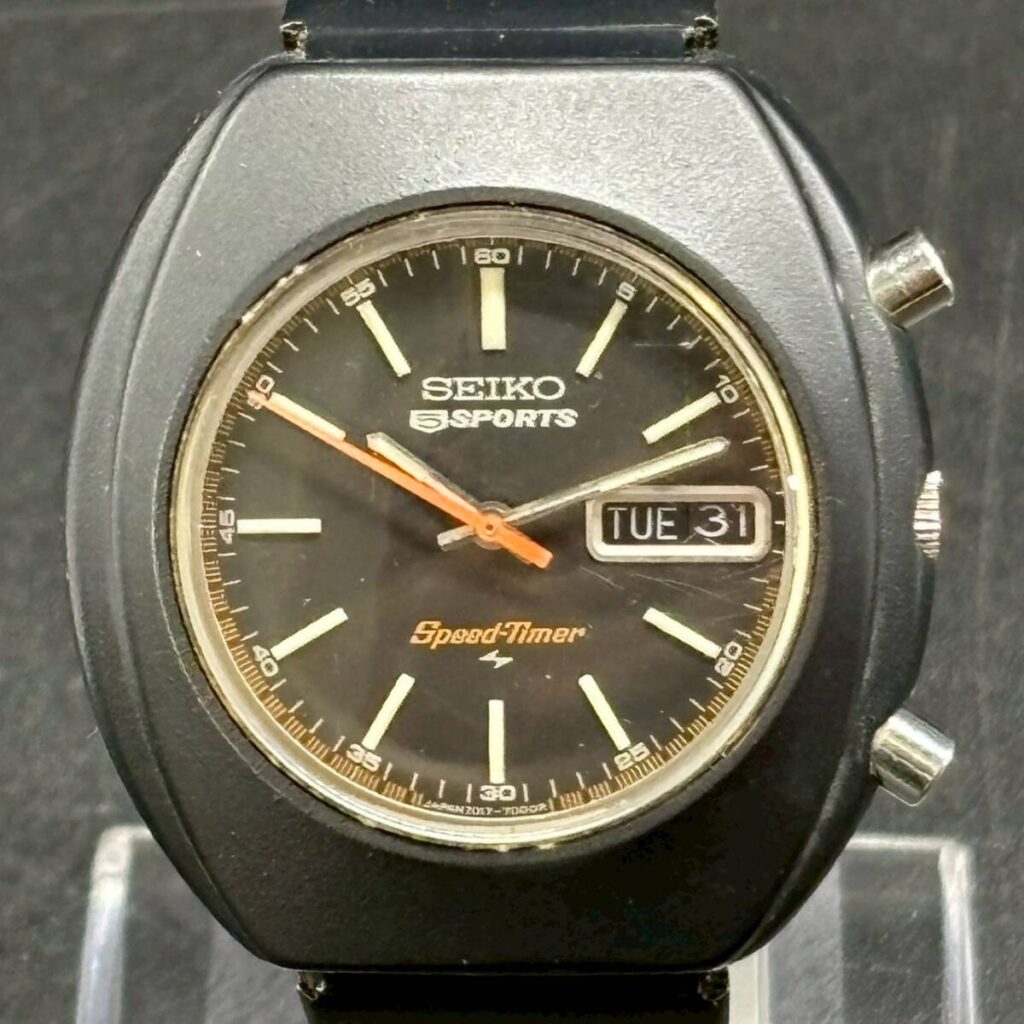 京都府京都市で出張買取したSEIKO(セイコー)5 SPORTS(ファイブスポーツ)Speed-Timer(スピードタイマー)7017-7000