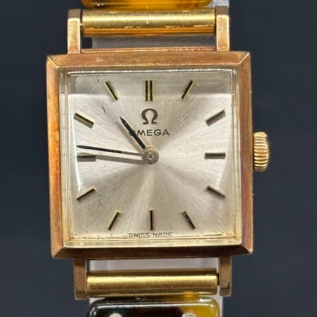 京都府宇治市で出張買取したK14金無垢OMEGA(オメガ)1965年製Cal.620(キャリバー620)手巻き腕時計