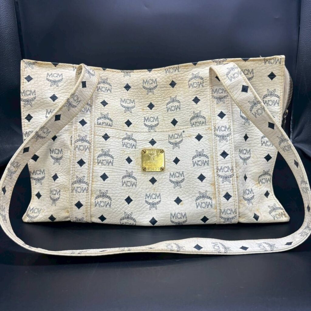 京都府京都市中京区で出張買取したMCM(エムシーエム)ヴィセトス柄トートバッグ