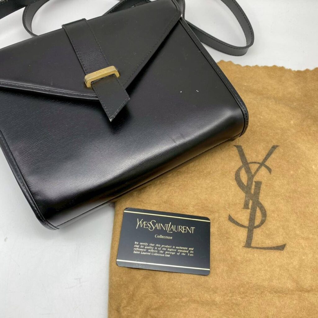 京都府京都市右京区で出張買取したYves Saint Laurent ショルダーバッグ